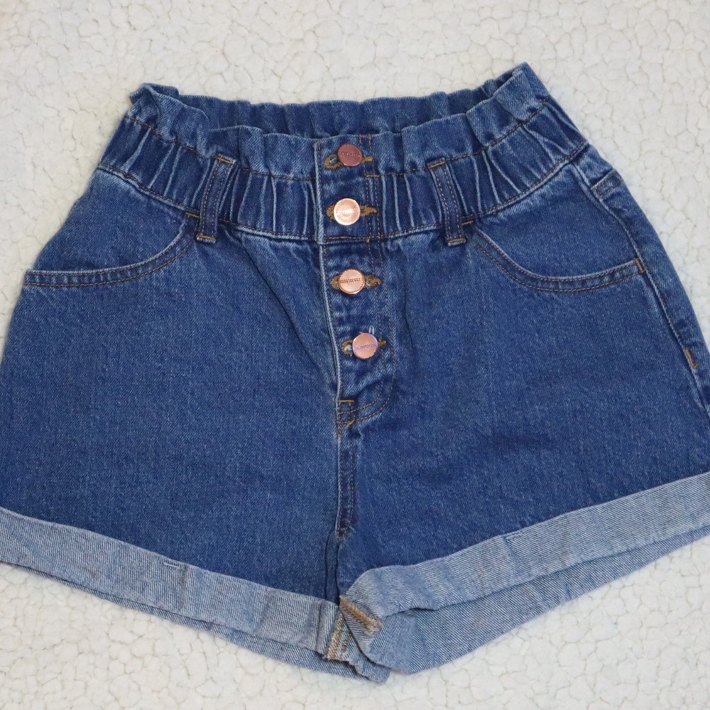 High Waisted Jean Shorts